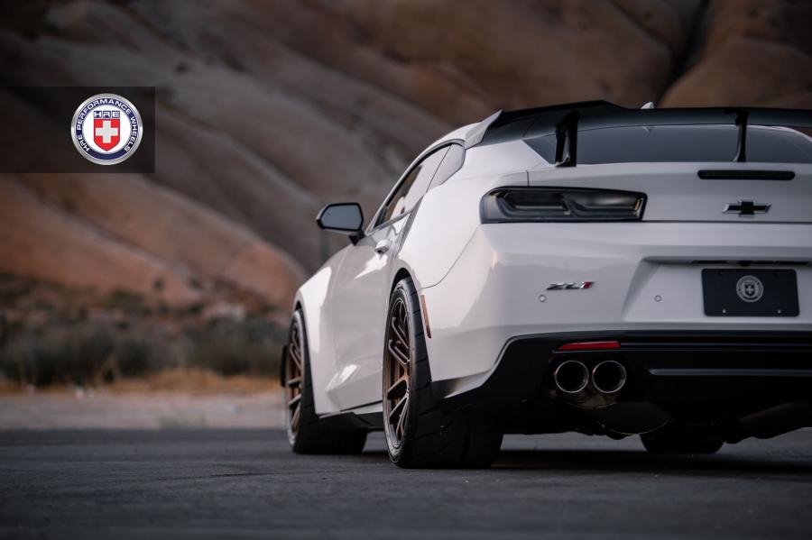 Детали экстерьера Chevrolet Camaro ZL1 1LE on HRE Wheels (RC104) 2018 года  (фото 12 из 12)